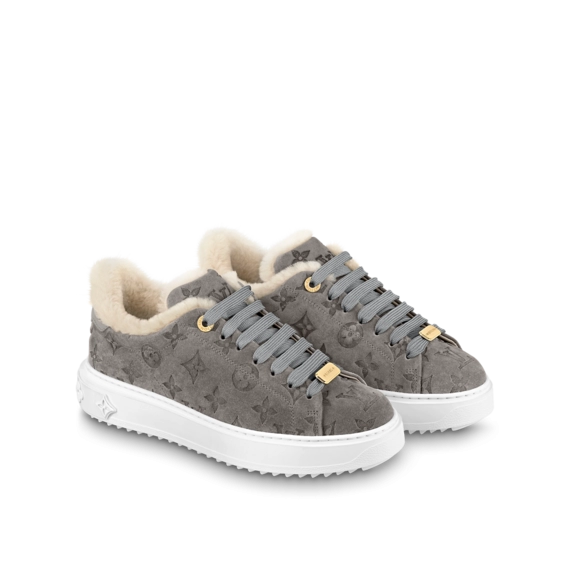 Louis Vuitton Time Out Sneaker Gray