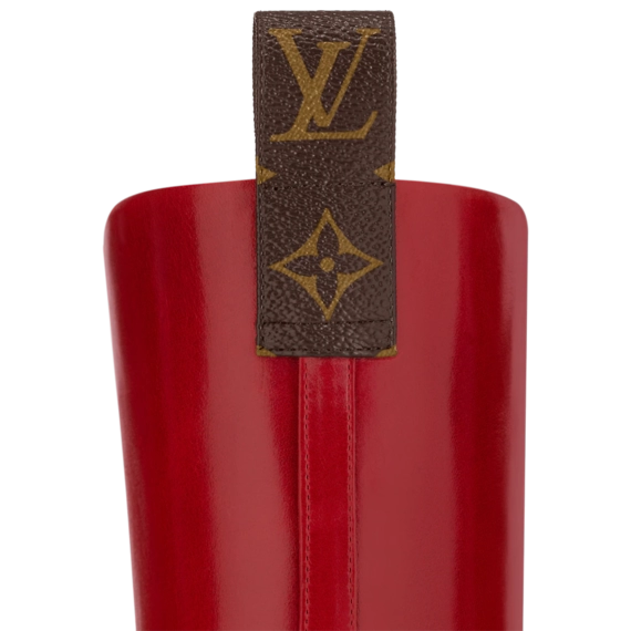 Louis Vuitton Donna High Boot Red