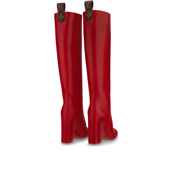 Louis Vuitton Donna High Boot Red