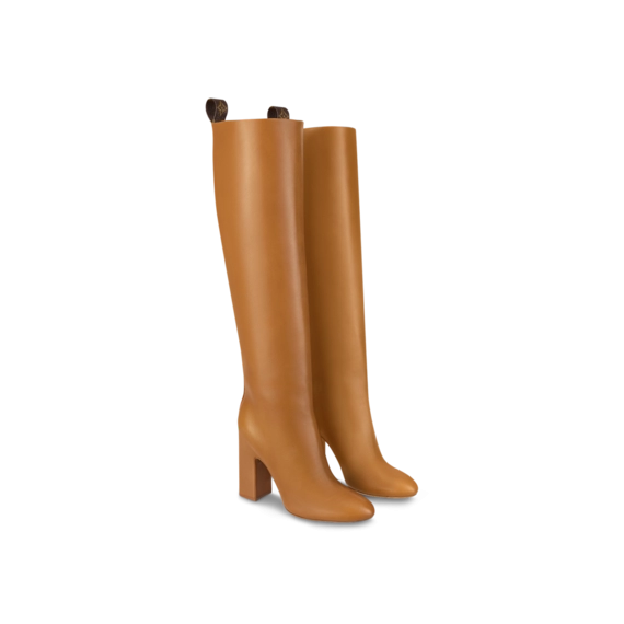 Louis Vuitton Donna High Boot Ocher