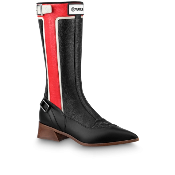 Louis Vuitton Flags High Boot Red