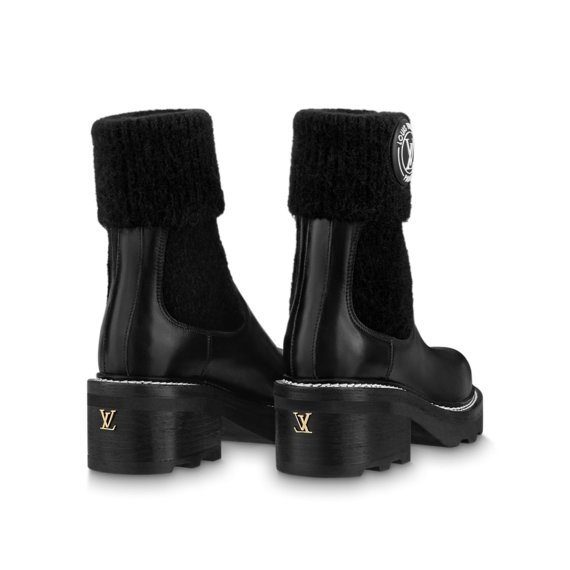 Lv Beaubourg Ankle Boot Black