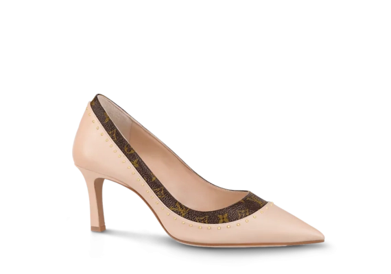 Louis Vuitton Signature Pump Nude Pink