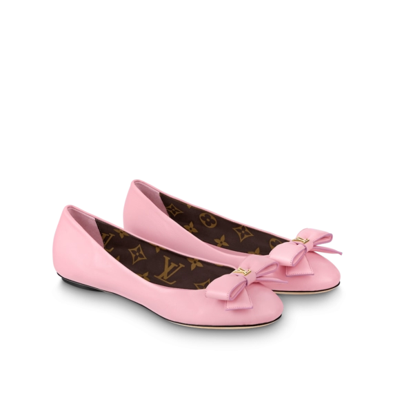 Louis Vuitton Popi Flat Ballerina Rose Clair Pink