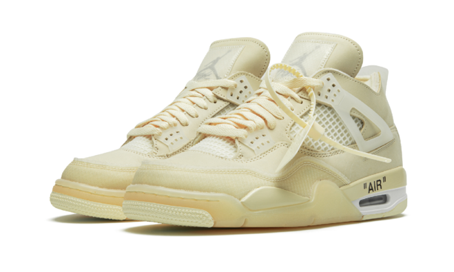 Air Jordan 4 SP Off-White - Sail