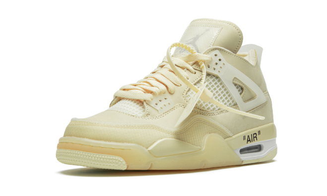 Air Jordan 4 SP Off-White - Sail