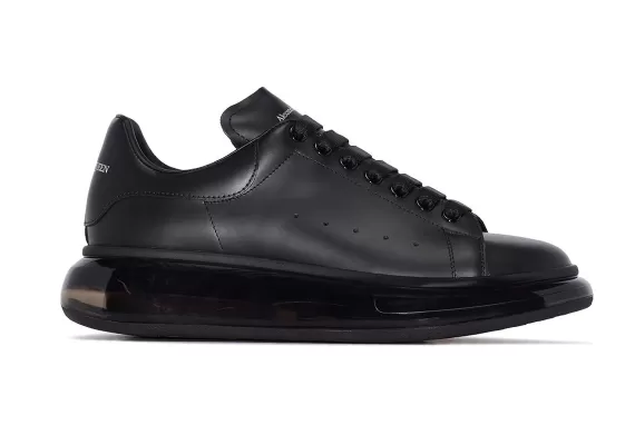 Alexander McQueen Transparent Oversized Sole Black