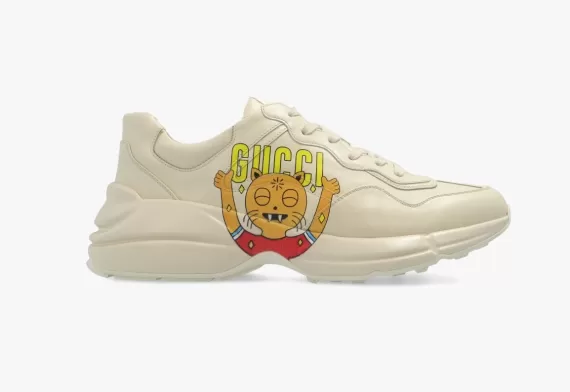 Gucci x Pablo Delcielo Rhyton Cream sneakers