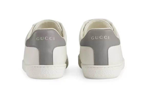 Gucci Ace low-top sneakers Interlocking G symbol White/grey