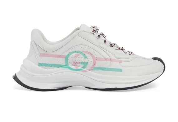 Gucci Gucci Run leather sneakers interlocking G