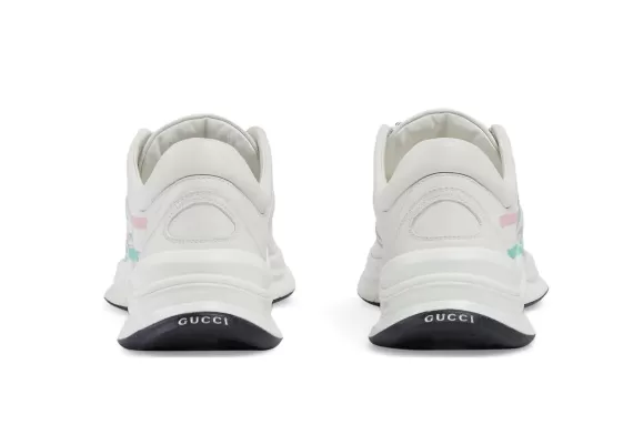 Gucci Run leather sneakers interlocking G