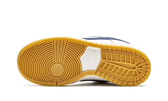 Nike SB Dunk Low Pro ISO Orange Label - White / Navy