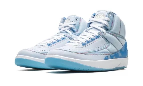 Air Jordan 2 - J Balvin Light Blue/White