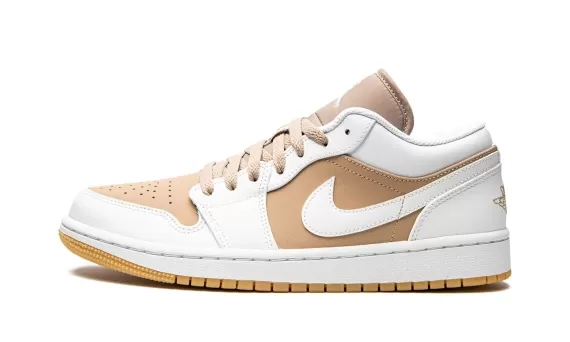 Air Jordan 1 Low - Hemp / White