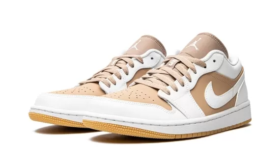 Air Jordan 1 Low - Hemp / White