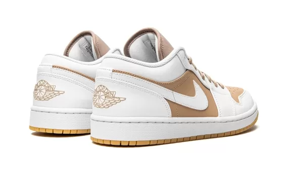 Air Jordan 1 Low - Hemp / White