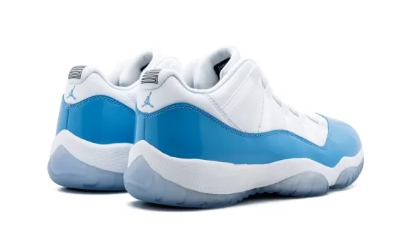 Air Jordan 11 Retro Low - UNC White/University Blue