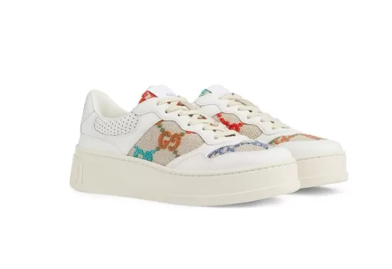 Gucci GG low-top sneakers - white/multicolour