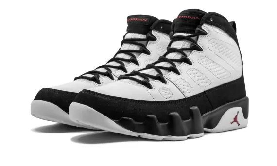 Air Jordan 9 Retro - White Black Red 2016 Release