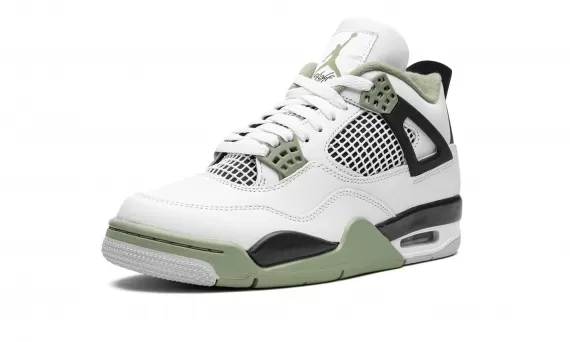 Air Jordan 4 - Oil Green