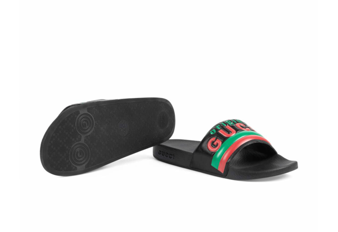  Gucci Slide Sandal Black