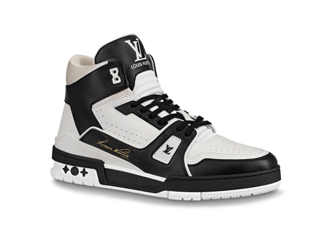 Louis Vuitton Trainer Sneaker Calf Leather Black