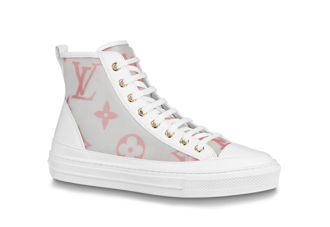 Louis Vuitton Stellar Sneaker Boot Pink