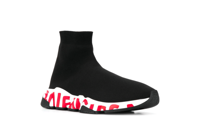 Balenciaga Speed Graffiti Red