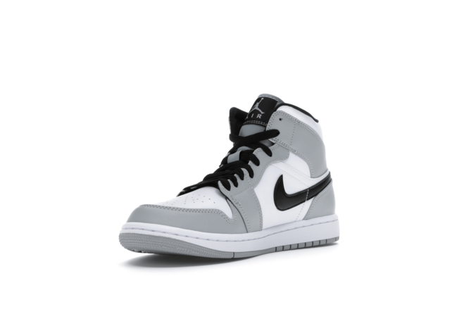 Air Jordan 1 Mid - Light Smoke Grey