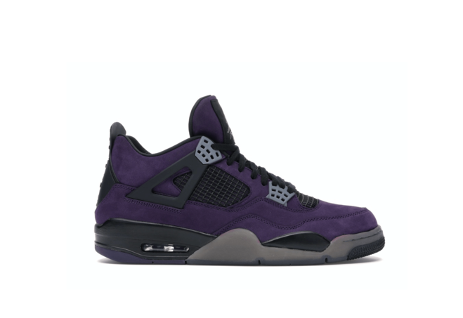 Jordan 4 Retro Travis Scott Purple Friends and Family