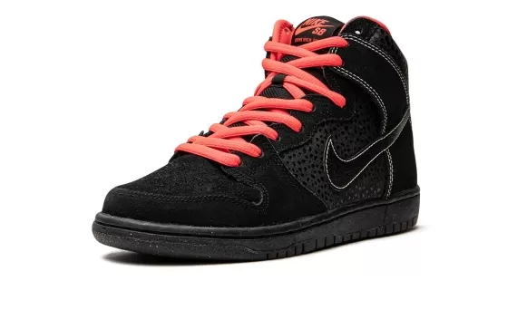 Nike Dunk High Pro SB - Black Atomic Red