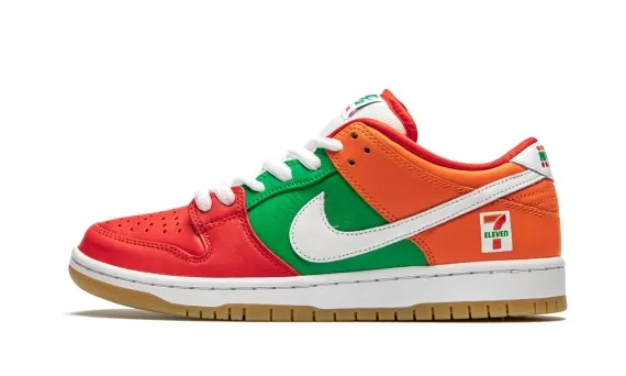 Nike SB Dunk Low x 7-Eleven - Orange/Green-Red