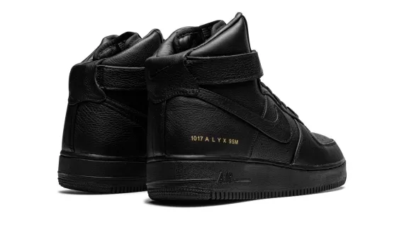 Nike Air Force 1 HI Alyx - Black-Metallic Gold