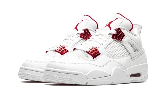 Air Jordan 4 Retro Metallic Pack - University Red