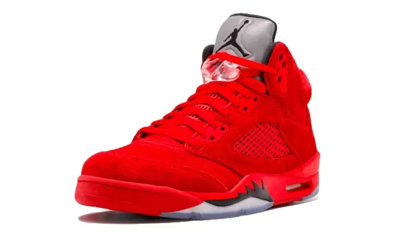 Air Jordan 5 Retro - Red Suede