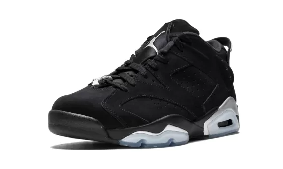 Air Jordan 6 Retro Low - Metallic Silver