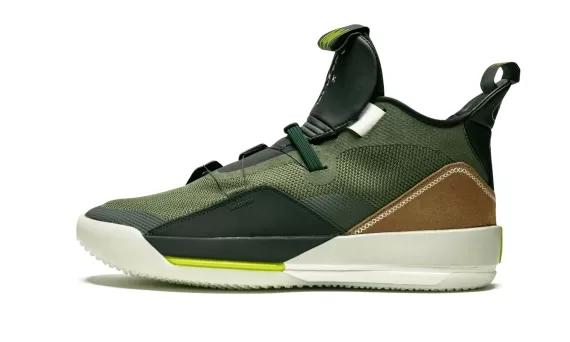 Air Jordan 33 NRG - Travis Scott Army Olive