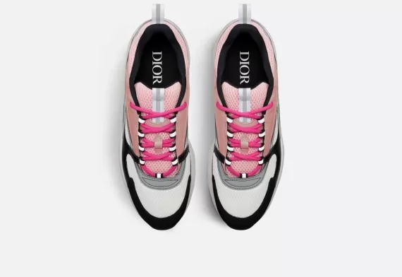 B22 Sneaker - Pink and White