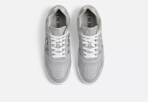 B27 Low-Top Sneaker Dior Gray and CD Diamond