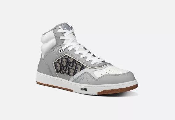 B27 High-Top Sneaker - Gray/White, Beige/Black