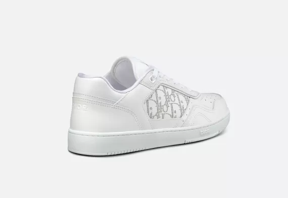 B27 Low-Top Sneaker White and Gray