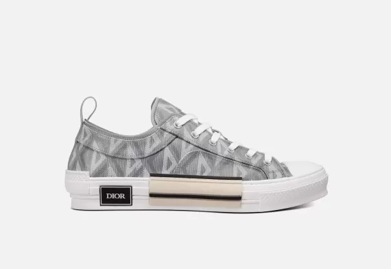 B23 Low-Top Sneaker Dior Gray CD Diamond