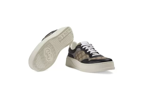 Gucci GG Low-Top Sneakers Beige/Black