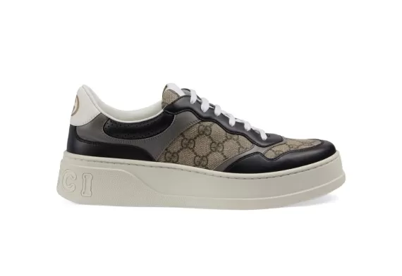 Gucci GG Low-Top Sneakers Beige/Black