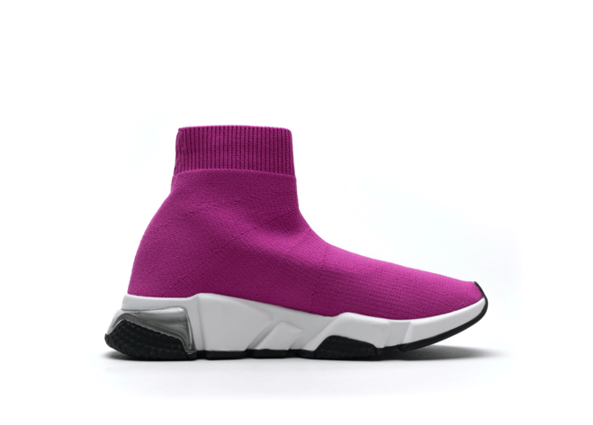 Balenciaga Speed Clear Sole Fuchsia