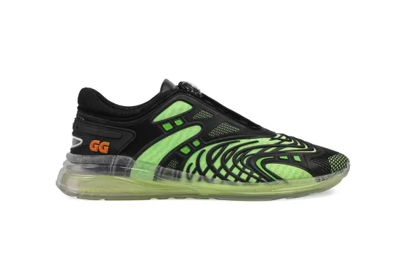 Gucci Ultrapace R Sneakers - Black and Green