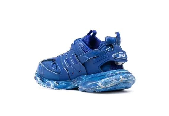 Balenciaga Track faded-blue sneakers