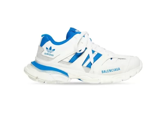 BalenciagaTrack Forum Sneakers - White/Blue