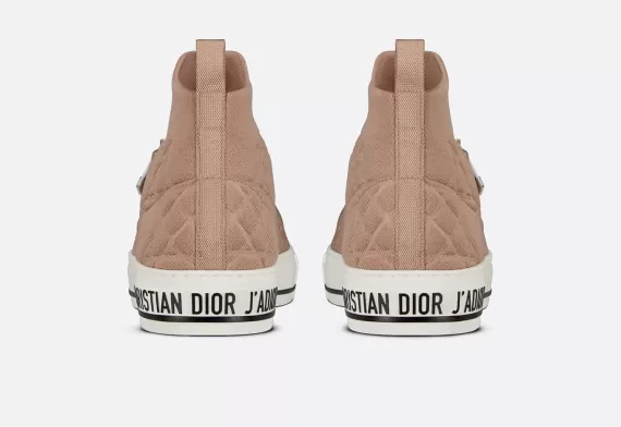 WALK'N'DIOR Sneaker - Nude Macrocannage Technical Mesh