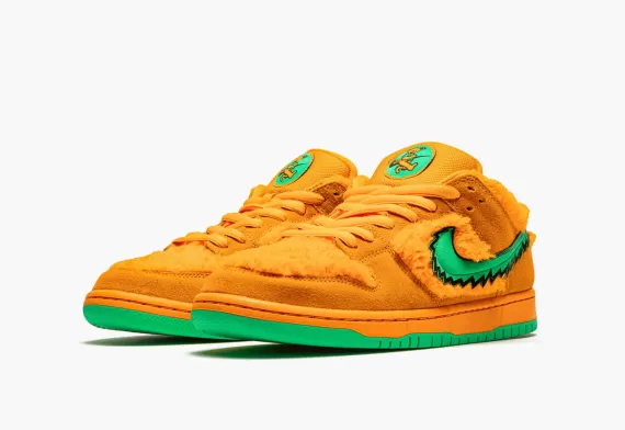 SB DUNK LOW - Grateful Dead - Orange Bear